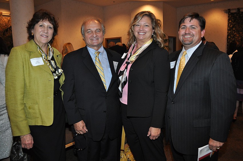 Judy Bennett, Bob Carter, Susan Brennan and Mark Leetzow