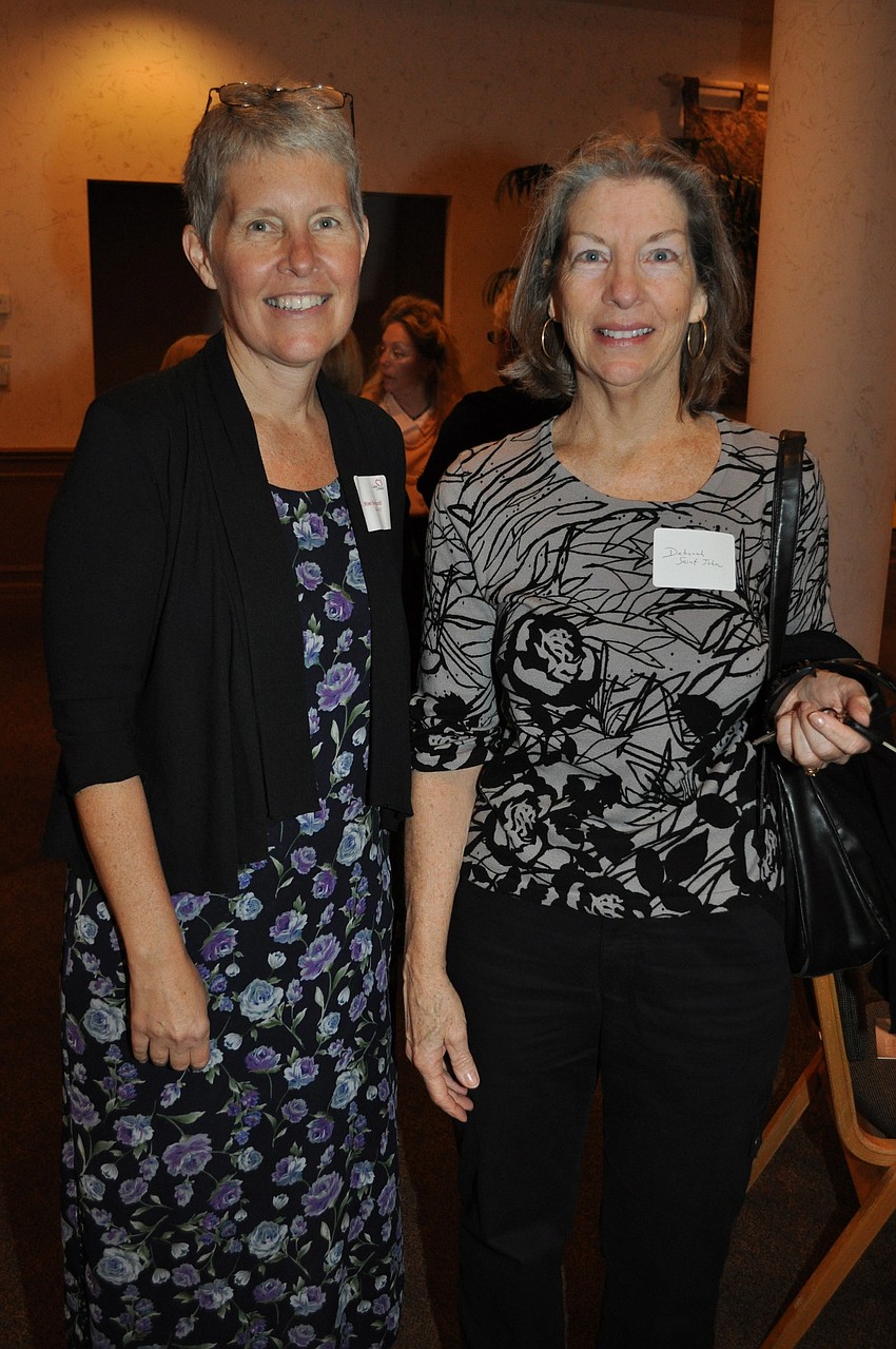 Mimi Bernhardt and Deborah Saint John