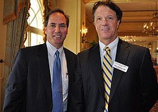 Jay Berman and Tidewell President and CEO Gerry Radford