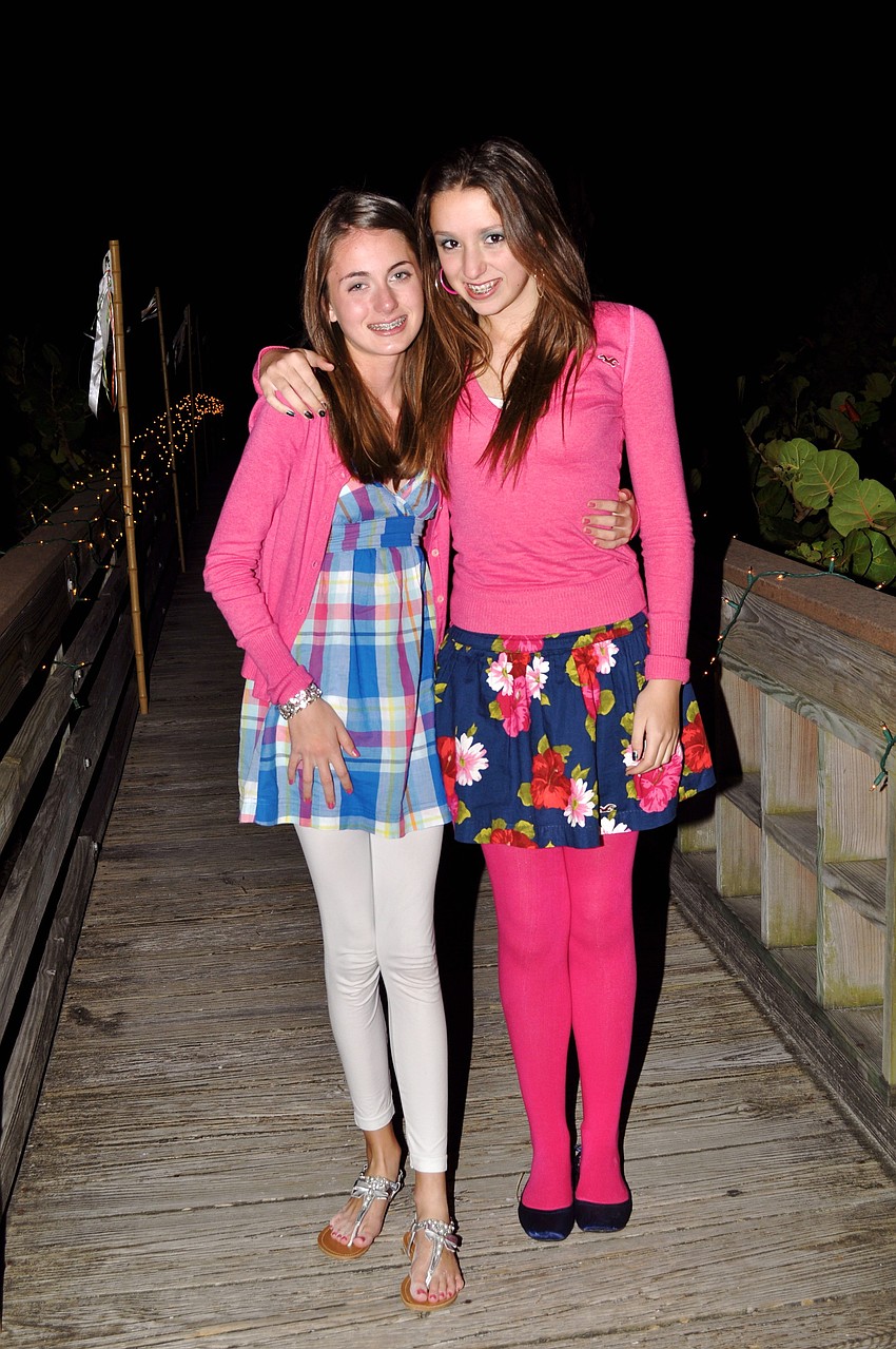 Hayley Bilik and Sydney Koffman