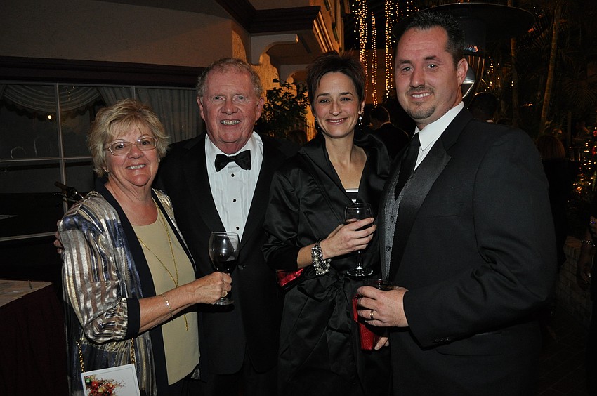 Mary Bilzi, Tom Collins and Ki and Gregg Hassler