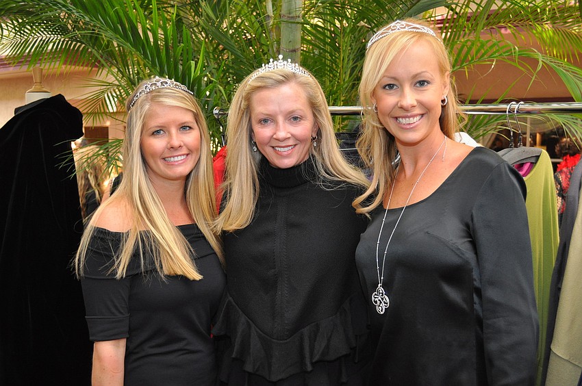 Katie Biter, Crystal Lahners and Daria Spina