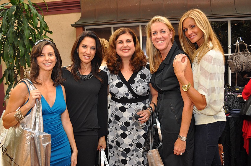 Cathy Black, Patti Corcoran, Christine Robinson, Michelle Reilly and Shannon Holder