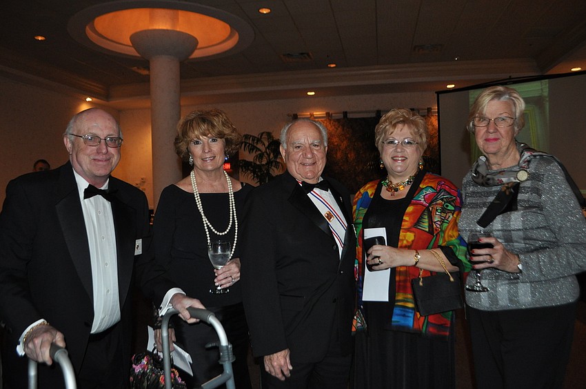 Richard and Linda Bohan, Peter and Kathy Tortolano and Mary Muller