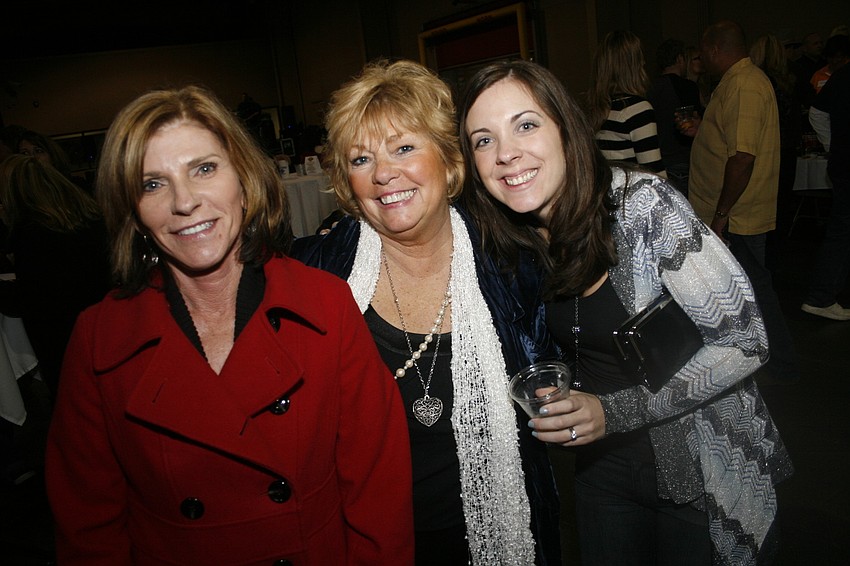 Lisa Botticelli, Anne Francis and Julia Robinson