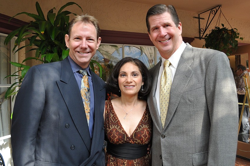 John and Maria Boyles and Maestro Leif Bjaland