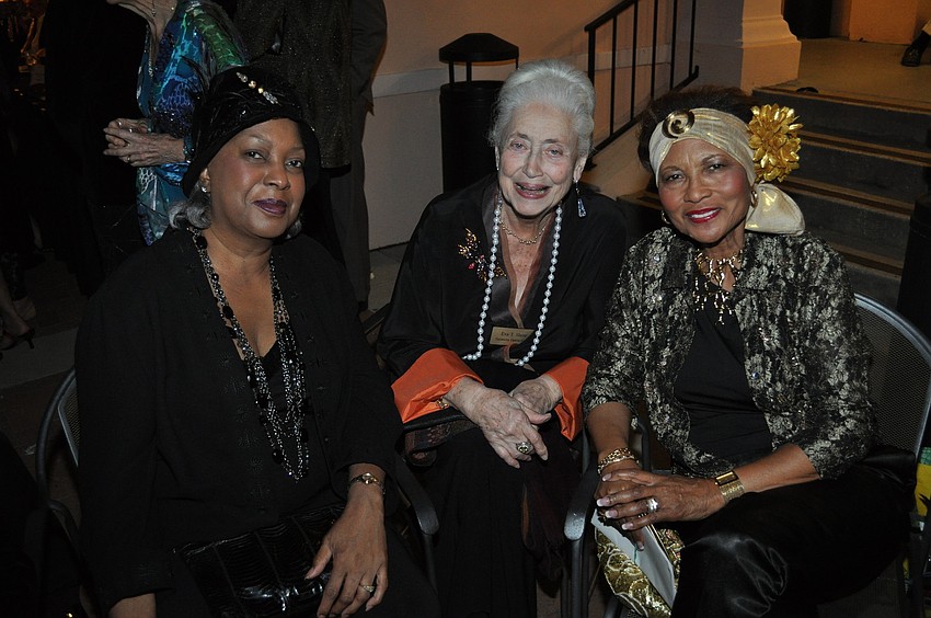Freda Bradley, Eva Slane and Audrey Coleman