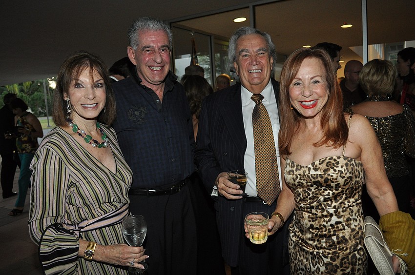 Joan and Bob Brand with Howard and Eileen Curd