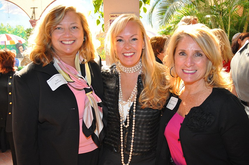 Susan Brennan, honoree Susan Jones and Stephania Feltz