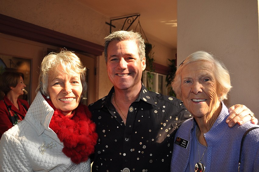Sally Brown, Chris Anderson and Mary Garrick