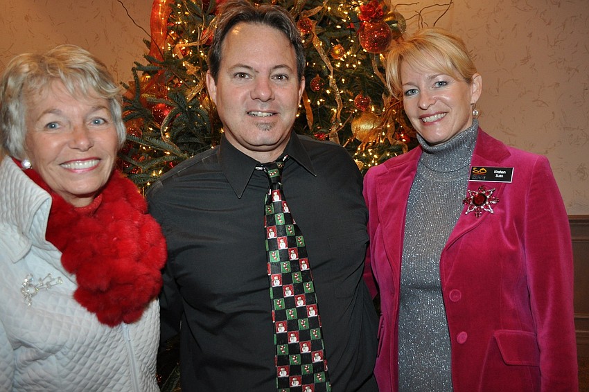 Sally Brown, Technical Director Steve Lemke and event chair Kirstin Suss