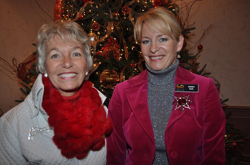 Sally Brown and event chair Kirsten Suss