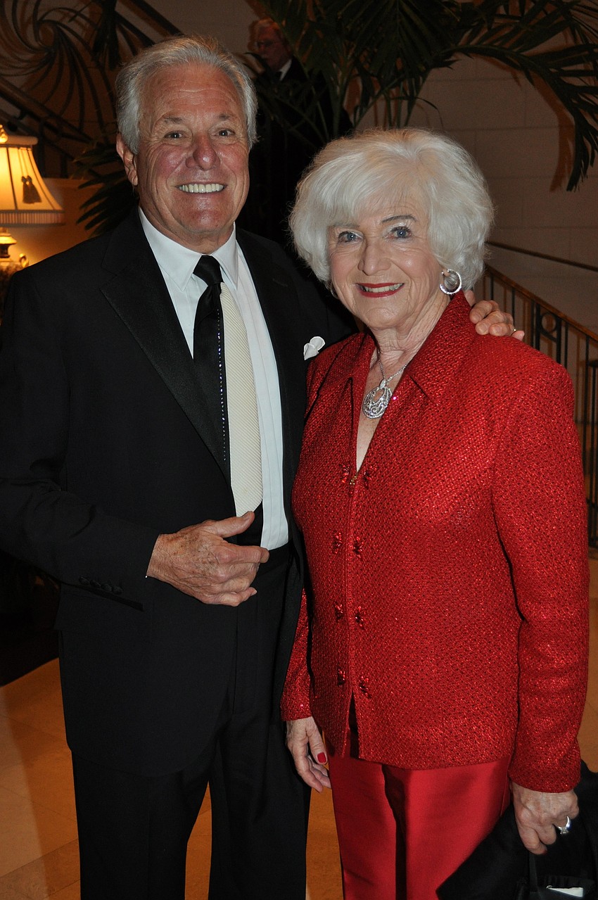 Honoree Les Brualdi with wife, Carol