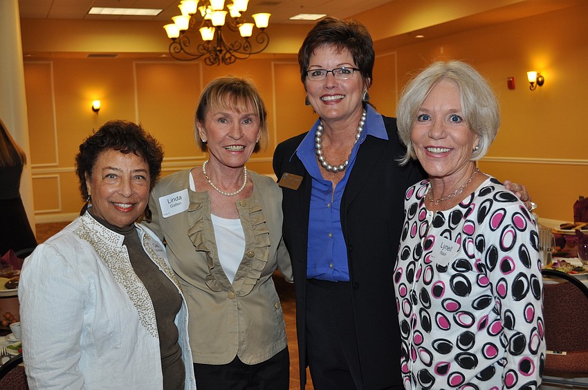 Co-Chairwoman Carol Buchanan, Linda Gallen, Co-Chairwoman Sue Revell and Lynell Nash