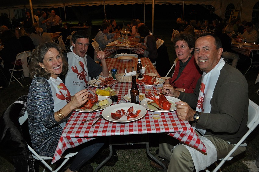 Lynn and John Buchanan with Susan and Maurice Kosko