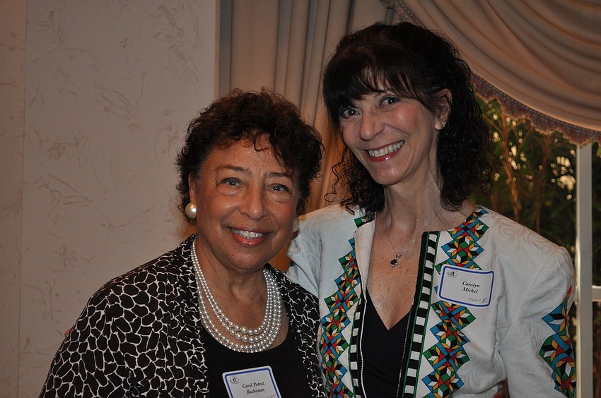 Women of Valor Carol Buchanan and Carolyn Michel
