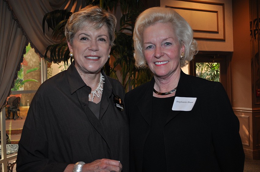 Susan Buck and Stephanie Shaw