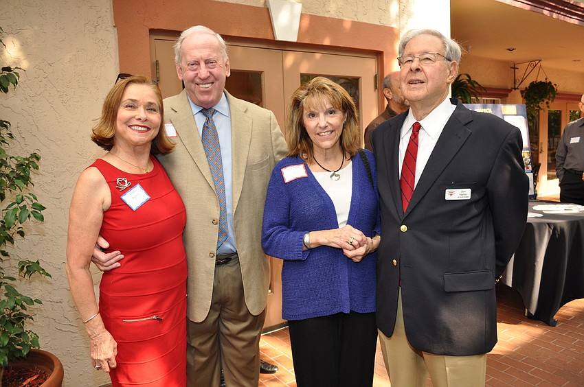 Hope Byrnes, James Duffy, Julie Baker and Chairman Don Kayton