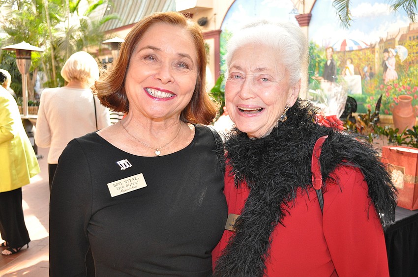 Hope Byrnes and Eva Slane