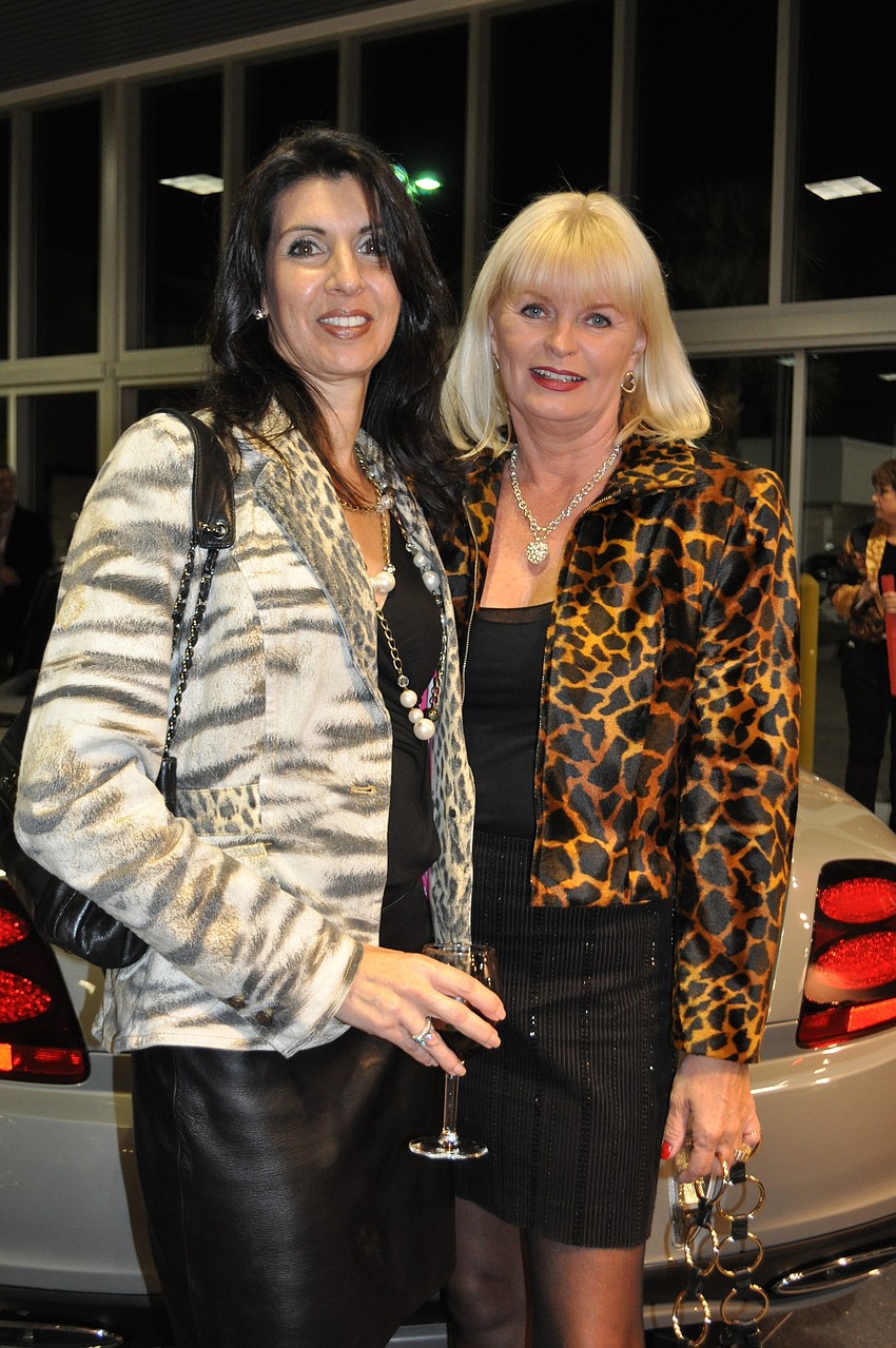 Bernadette Calamaras and Ramona Glanz