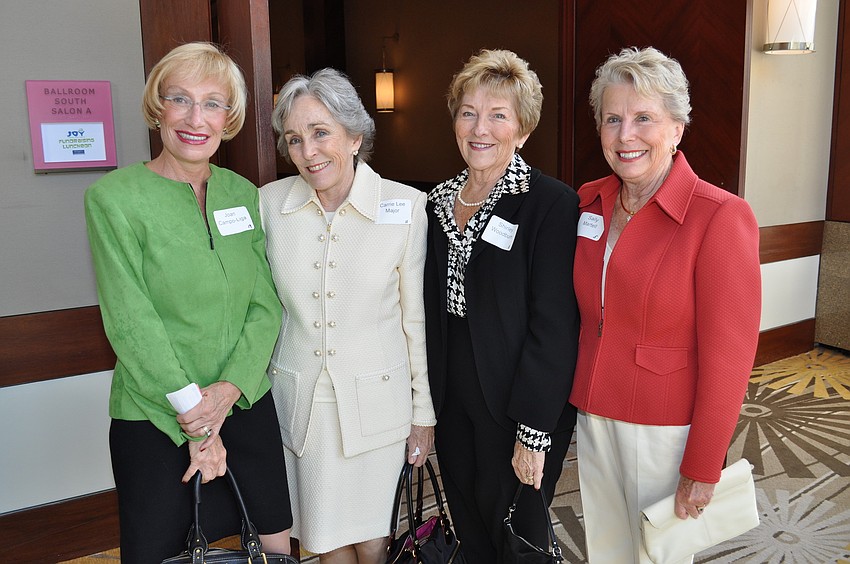 Joan Campo-Liga, Carrie Lee Major, Shirley Woodburn and Sally Martell