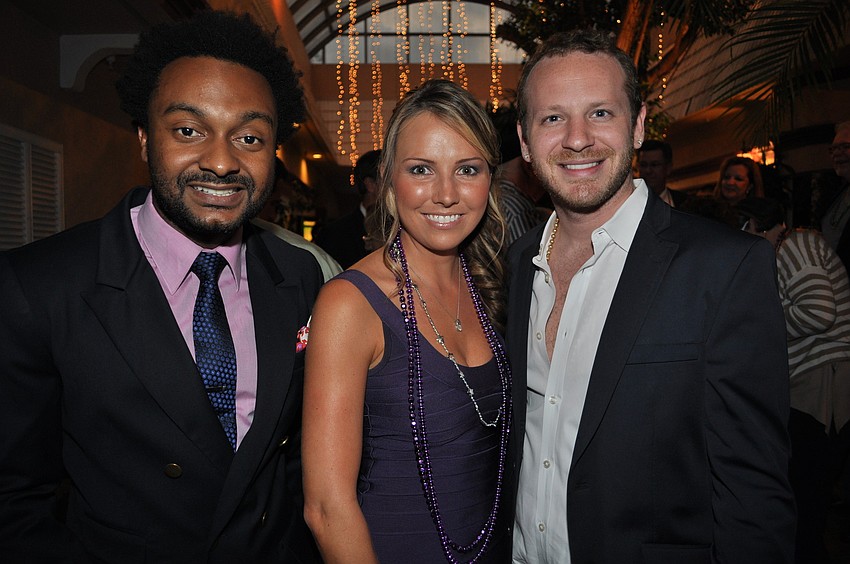 Jeff Cange, Co-Chairwoman Molly Klauber and Adam Schiffman