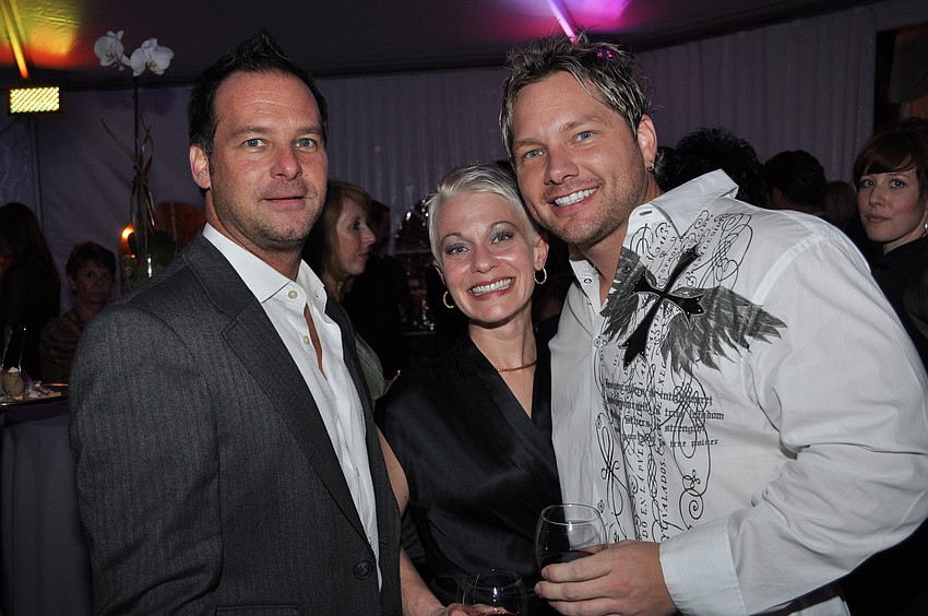 George Cappello, Erica Calvello and Jayson Harper