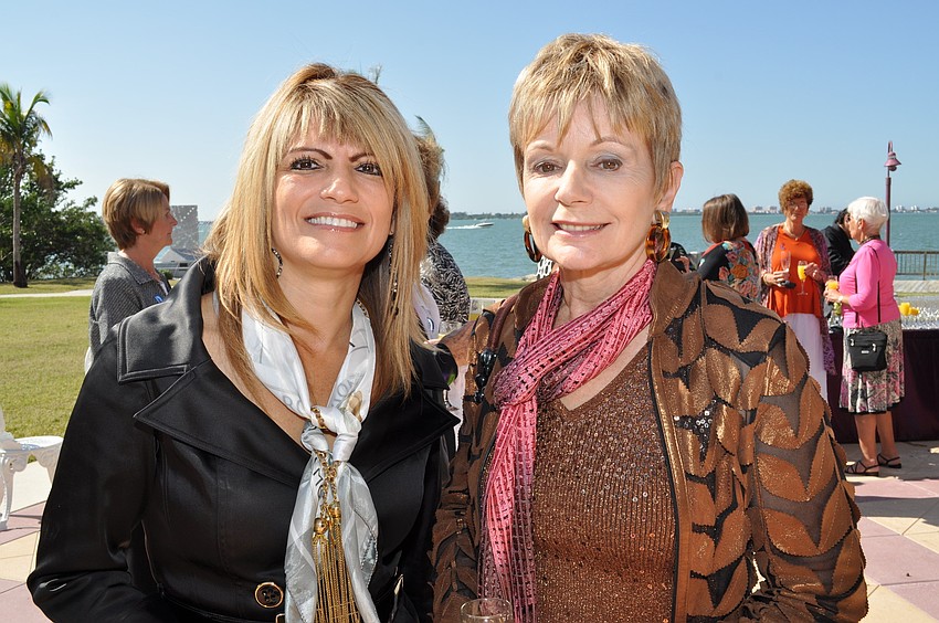 Greta Carlo and Cheryl Gross