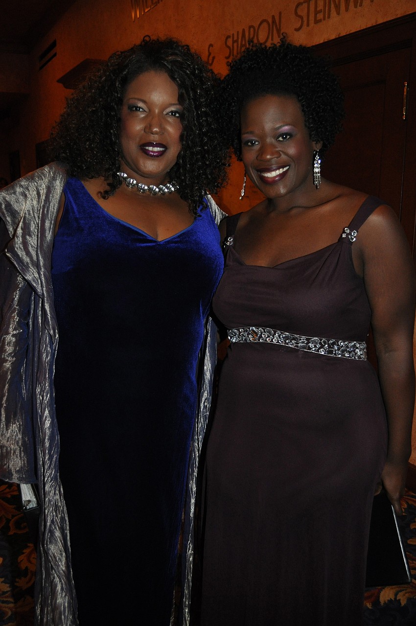 The American Spiritual Ensemble's Sabrina Carten and LaToya Lain