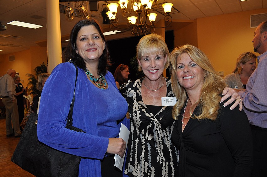 Kris Carter, Leanne O'Brien and Lisa Arrigo Hoban