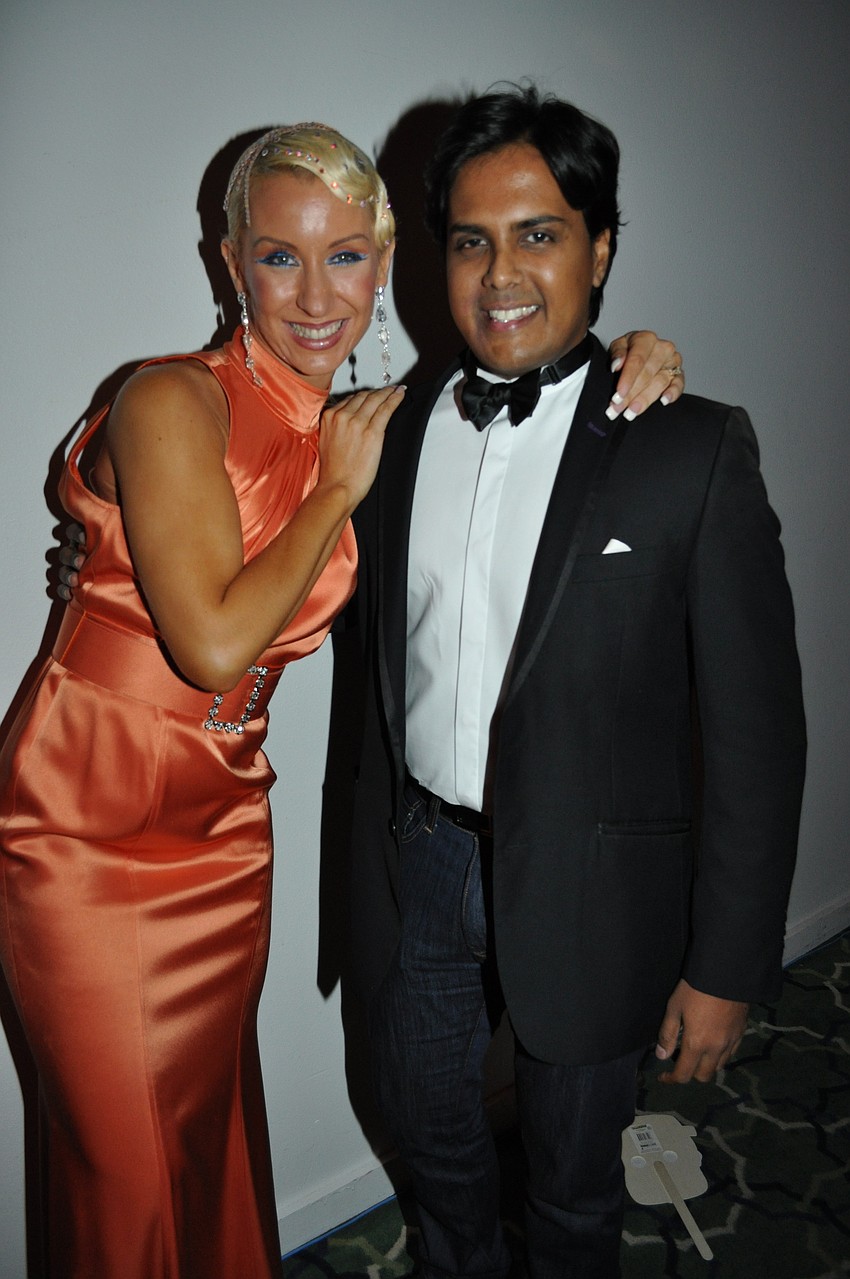 Elizabeth Cartier and Anand Pallegar