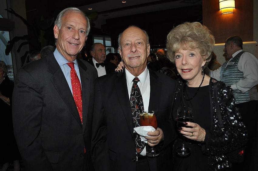 Norm Cavedo wtih Richard and Eden Neumann