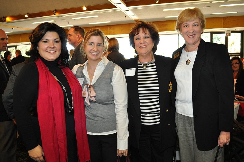 Alina Cemitier, Taylor Tollerton, Mary LeMay-Rott and Anne Garlington