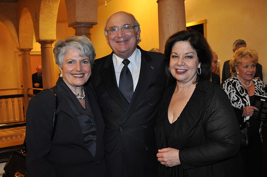 Edie and David Chaifetz with Susan Danis