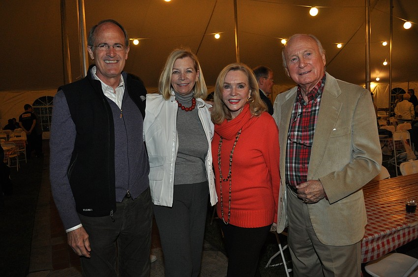 Tom and Ann Charter with Margaret and Bill Wise