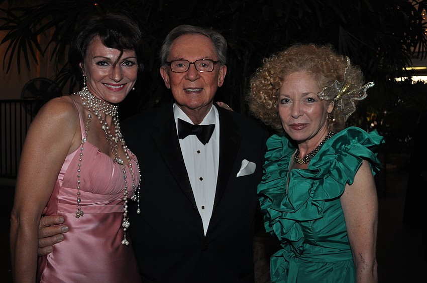 Dr. Anne Chauvet, John Lucas and Ellen VanDernoot