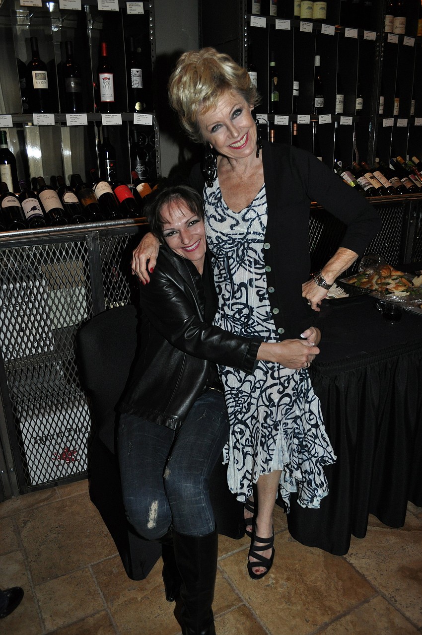 Dr. Anne Chauvet and Molly Schechter