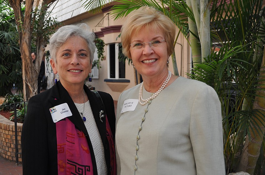 Jan Chester and Marjorie Peters