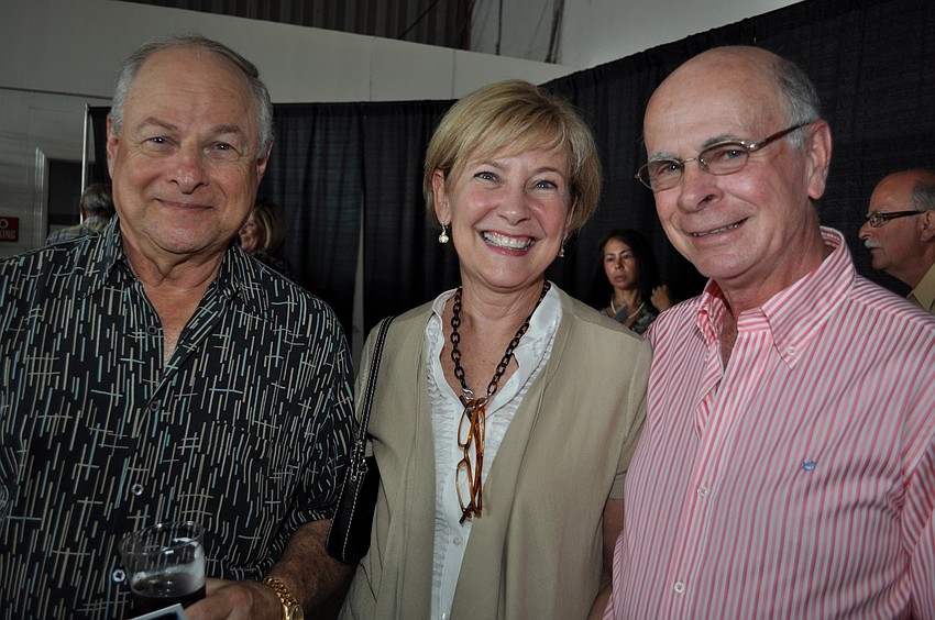 Larry and Georgina Clamage and Tony Beacham