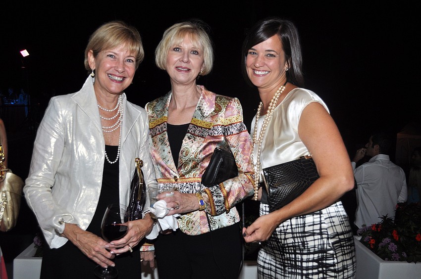 Georgina Clamage, Jane Kiebitz and Mary Pat Radford