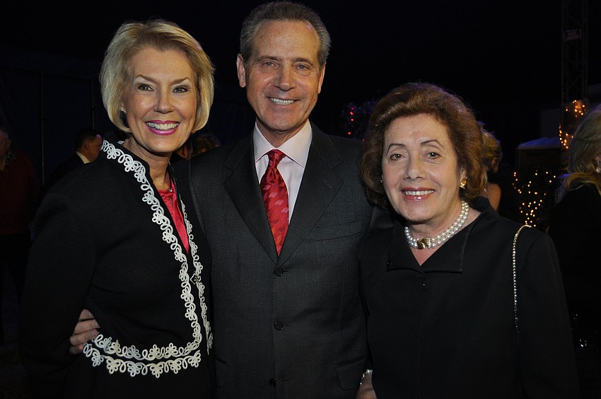 Cheryl and Robert Clark and Anna Maria Troiano