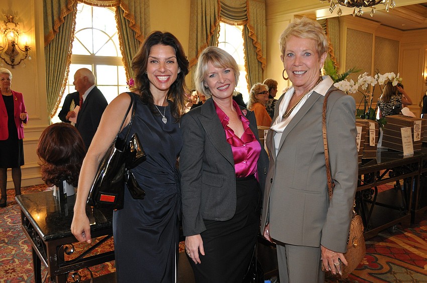 Aimee Cogan, Co-Chairwoman Veronica Brady and Jeannie Slater
