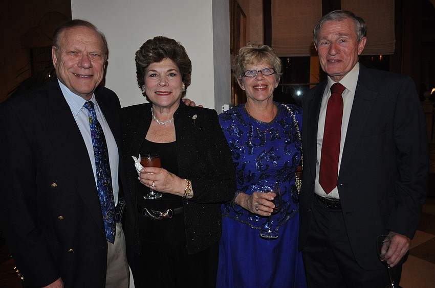 Mel and Meryl Cohen with Michael and Judy Bloom