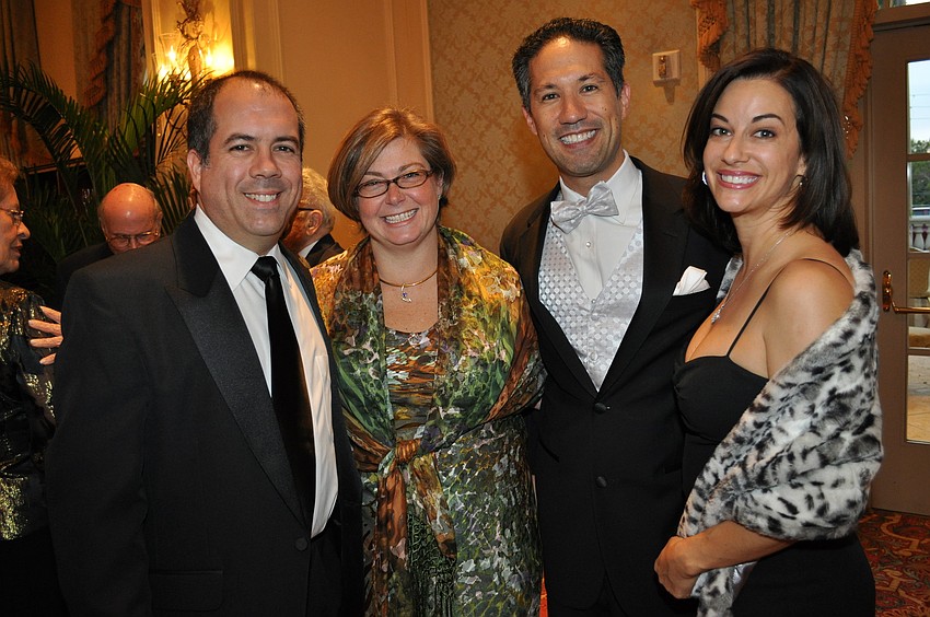 Sanford and Lauren Cohen with Dr. David and Lynn Yamada