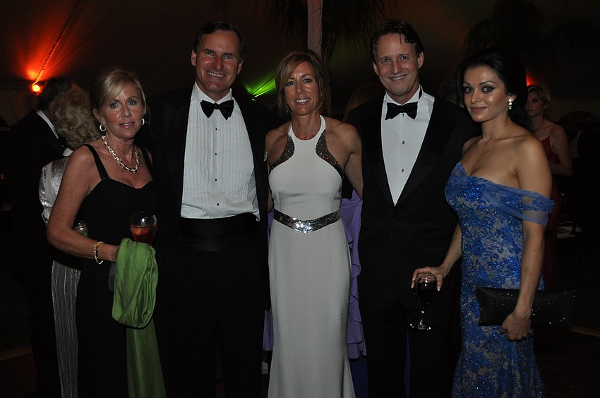 Betsy Murrin-Colbert, Michael and Tammy Taaffe, Dr. David Shoemaker and Yara Michaels