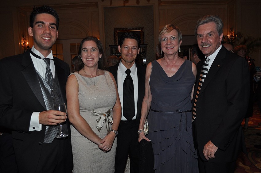 Eric Collin, Michelle and Casey Colburn, Lynn and Arthur