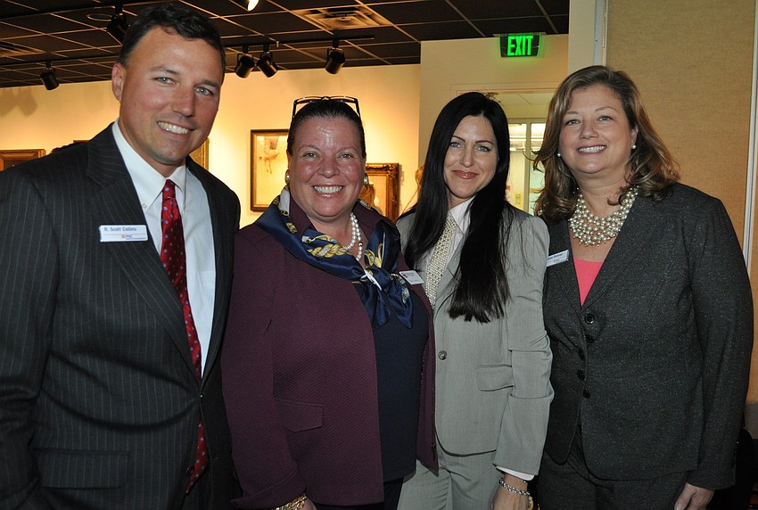 PNC's Scott Collins, Mary Lee Richey, Salena Wilhoit and Susan Brennan