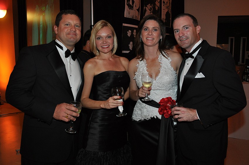 Joe and Allie Cooper with Tracy and Jay Henderson