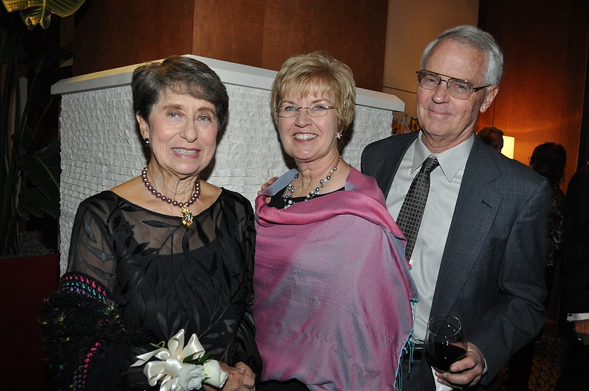 Rhoda Cooper with Marjorie and Tom Peters