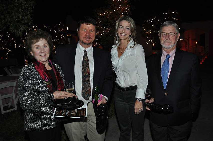 Jeraldine, Mark, Julie and Bill Crewes